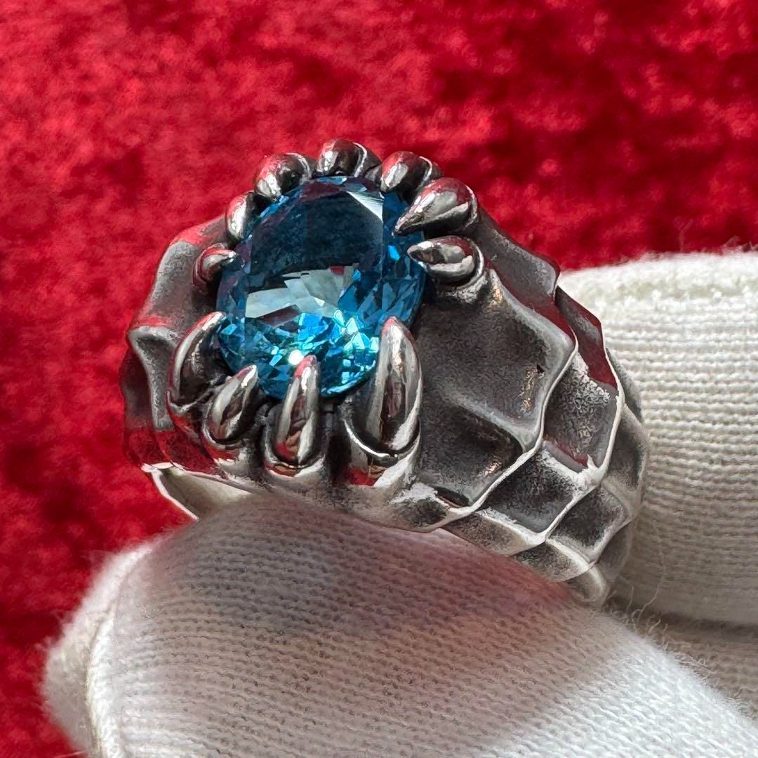 美品 リング ブルートパーズ ブラッディマリー/Bloody Mary - メルカリ