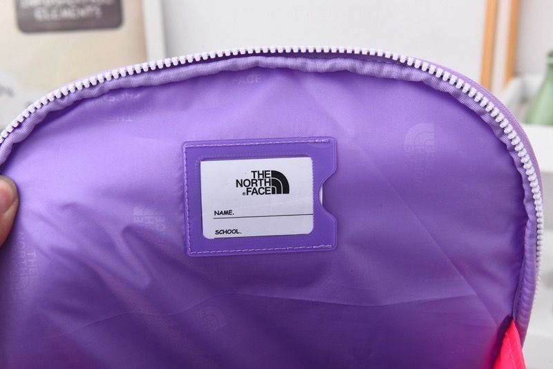 全新品 (ザノースフェイス) THE NORTH FACE KIDS PREPPY AIR SCH PACK II バックパック リュック (LAVENDER(NM2DP02U) 4点セット