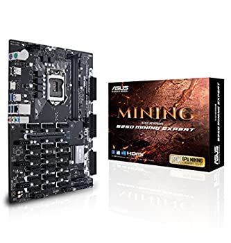 中古】 ASUS B250マイニングエキスパートマザーボード - ブラック