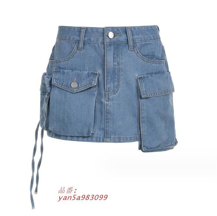 デニムミニスカート韓国ファッ yan5a983099