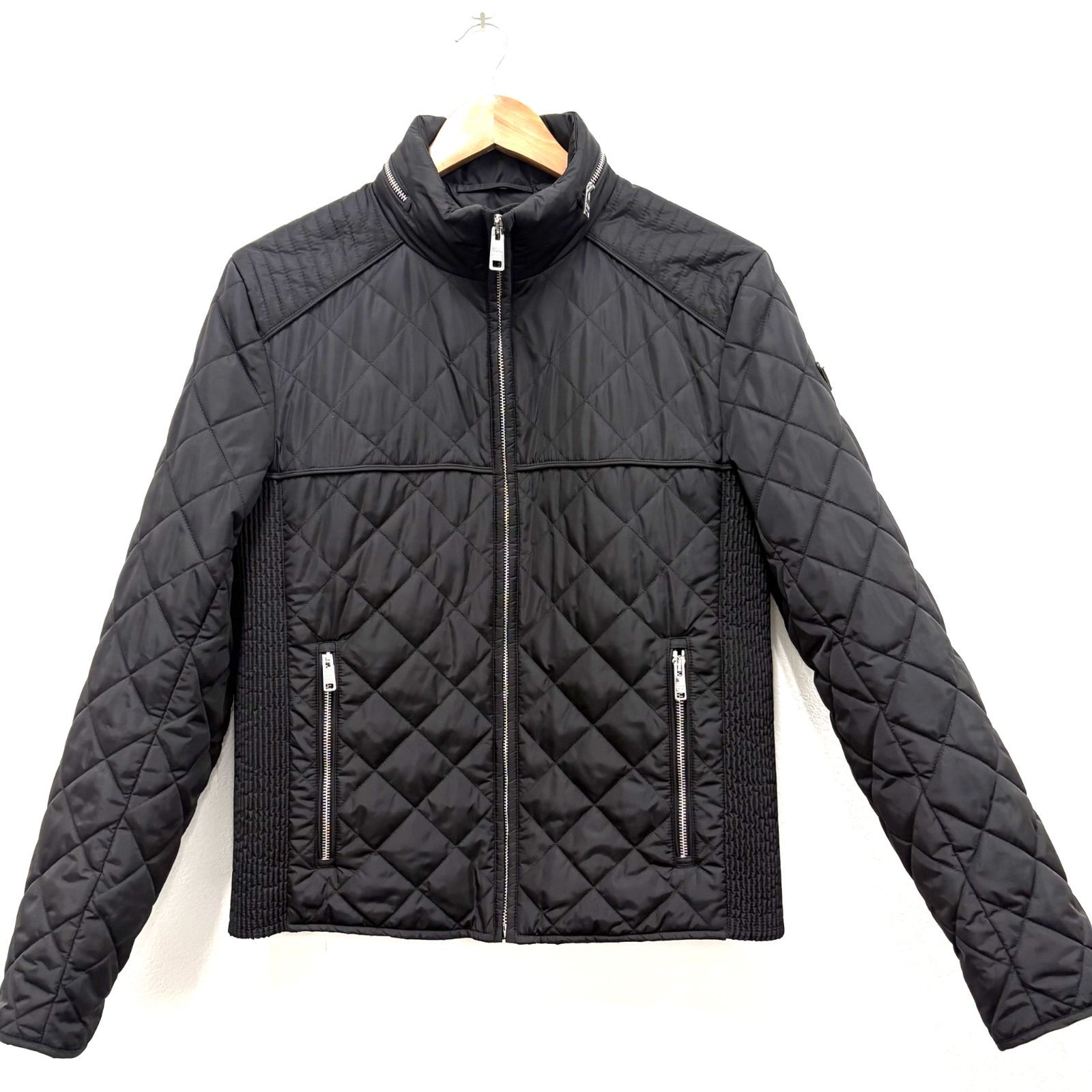 美品】 PRADA プラダ ナイロン キルティング ダウンジャケット 美品】 PRADA プラダ ナイロン キルティング ダウンジャケット