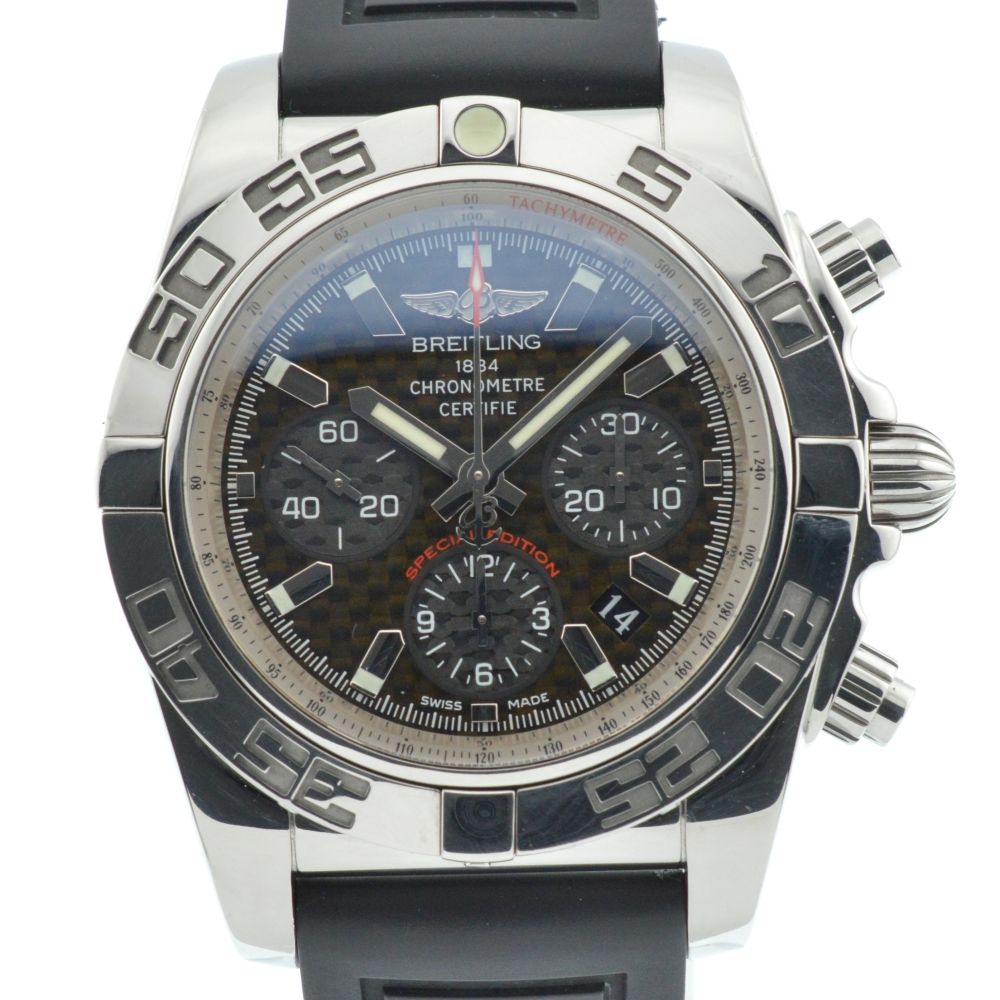 ブライトリング BREITLING AB011012 クロノマット44 日本限定 自動巻き メンズ美品箱付き D#136206