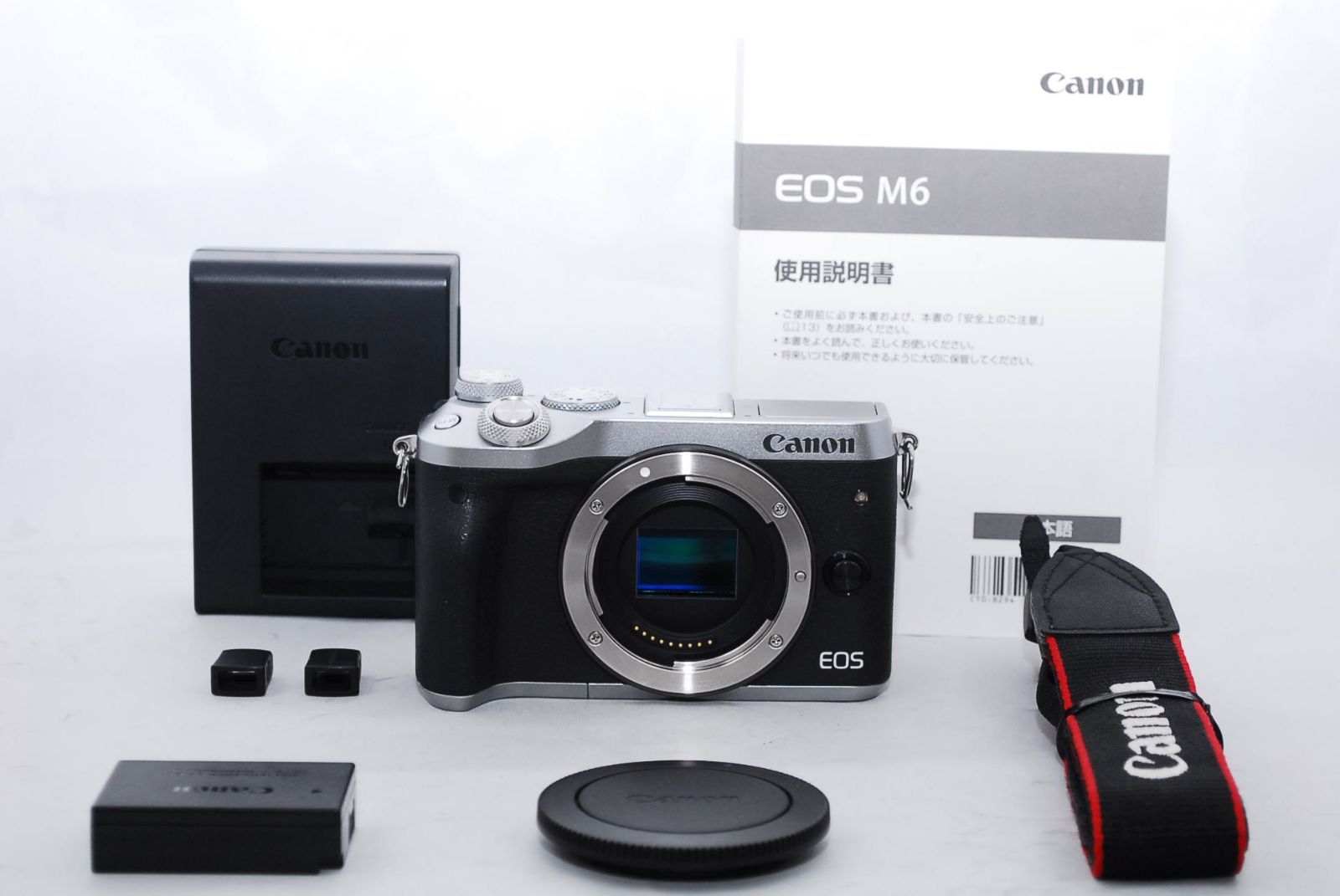 Canon ミラーレス一眼カメラ EOS M6 ボディー(シルバー) EOSM6SL-BODY