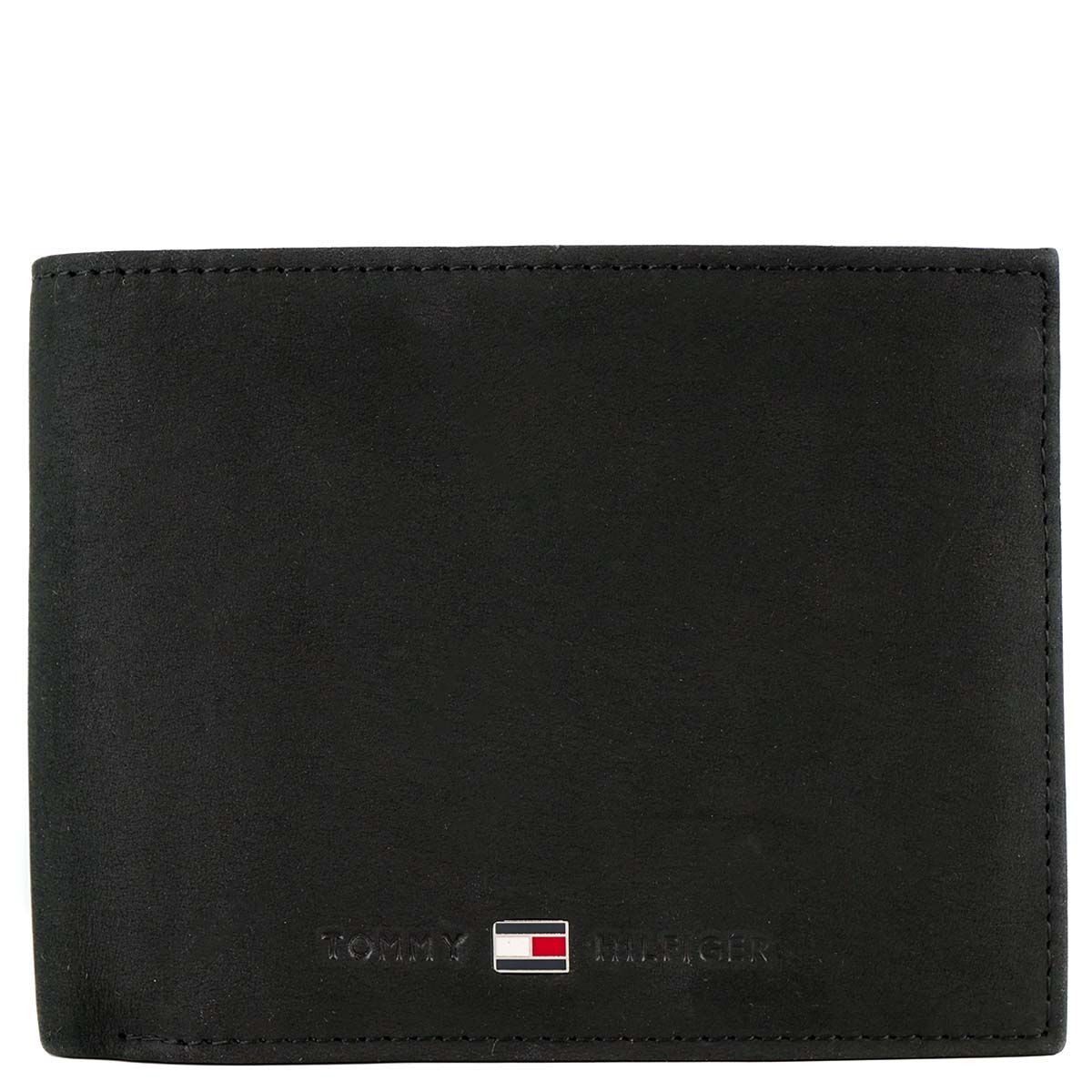 トミーヒルフィガー 二つ折り財布 AM0AM00659 002 BLACKレディース