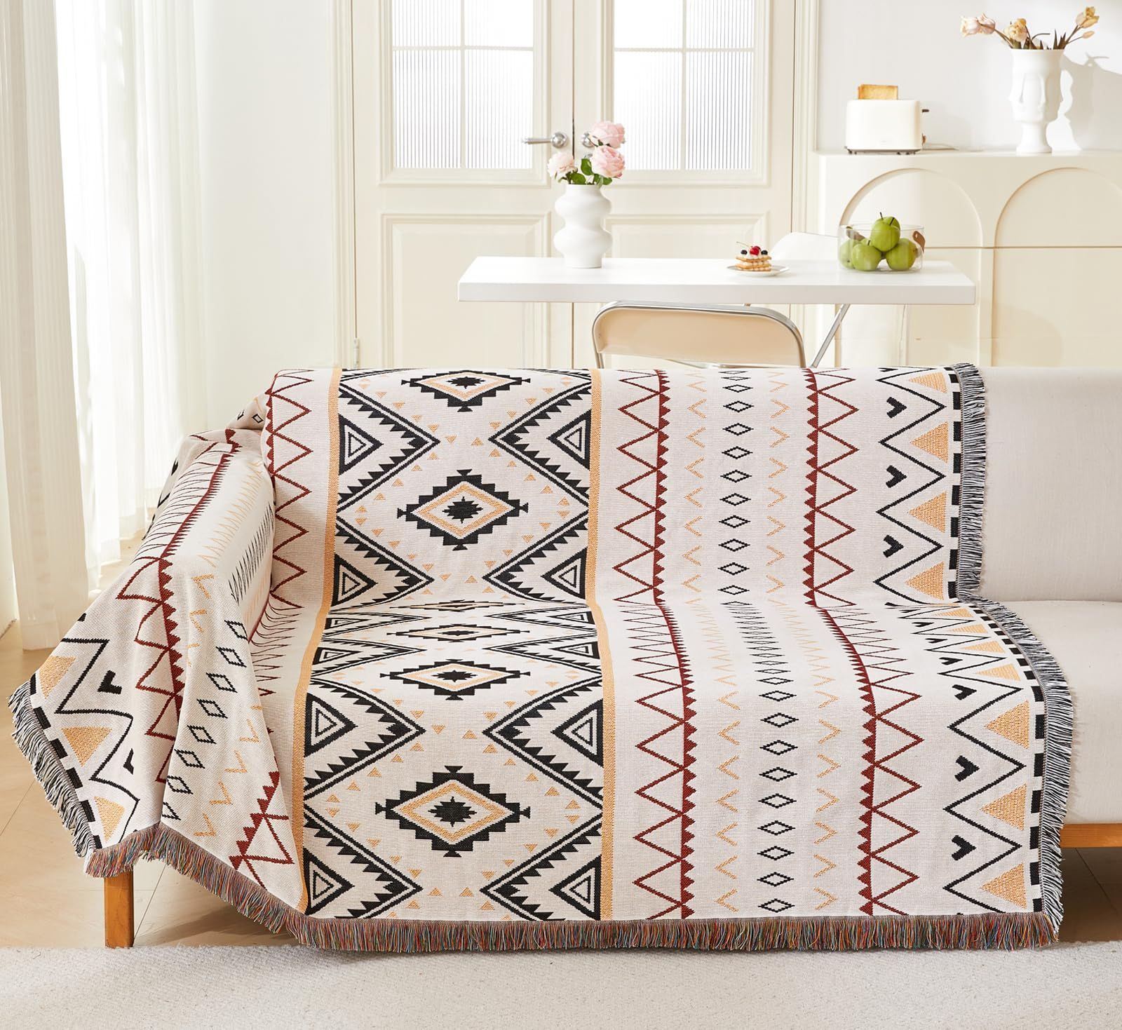 アンティークキルト✴︎ソファカバー✴︎ベッドカバー キルトケット ベッドカバー ソファーカバー マルチ 人気 北欧風 ラグ