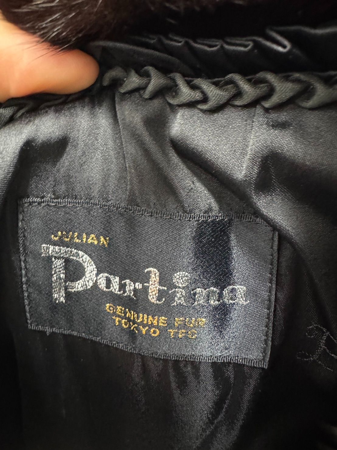 SAGAMINKロングファーコート