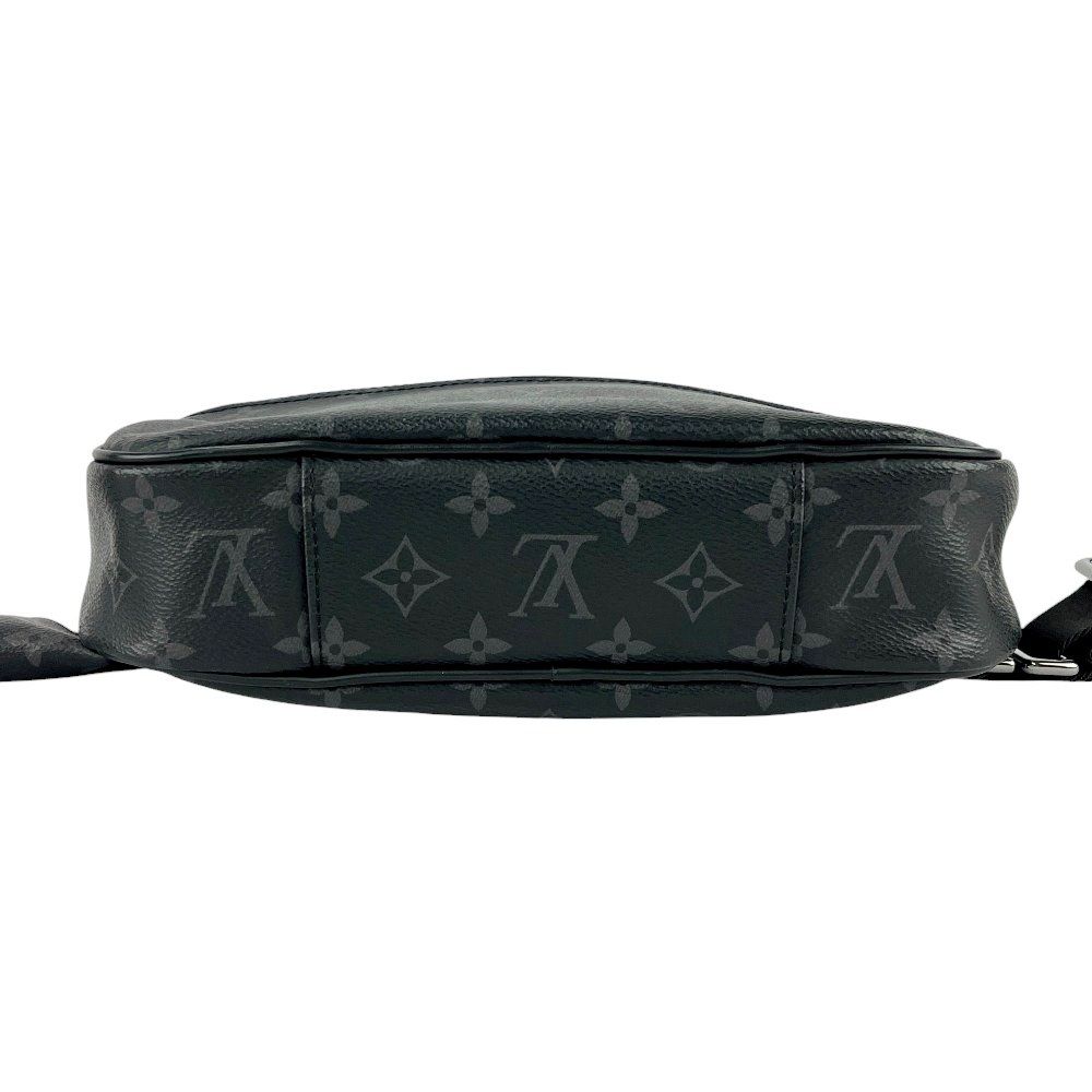 ☆期間限定＆送料無料☆! IC ルイヴィトン バムバッグ ボディ ウエスト ポーチ モノグラムエクリプス ブラック グレー M42906 417184 7
