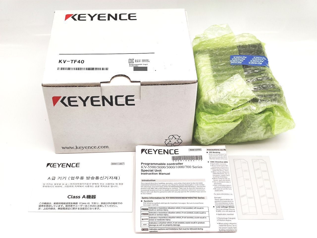 インボイス対応 新品 キーエンス KEYENCE KV-TF40