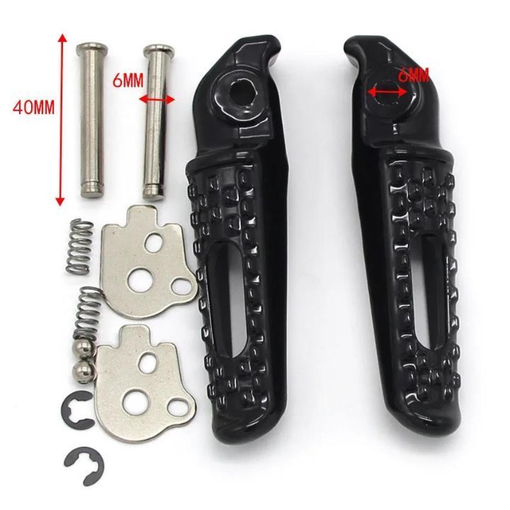 純正リペア用 リアステップ左右セットフロントオートバイペダルフットレスト