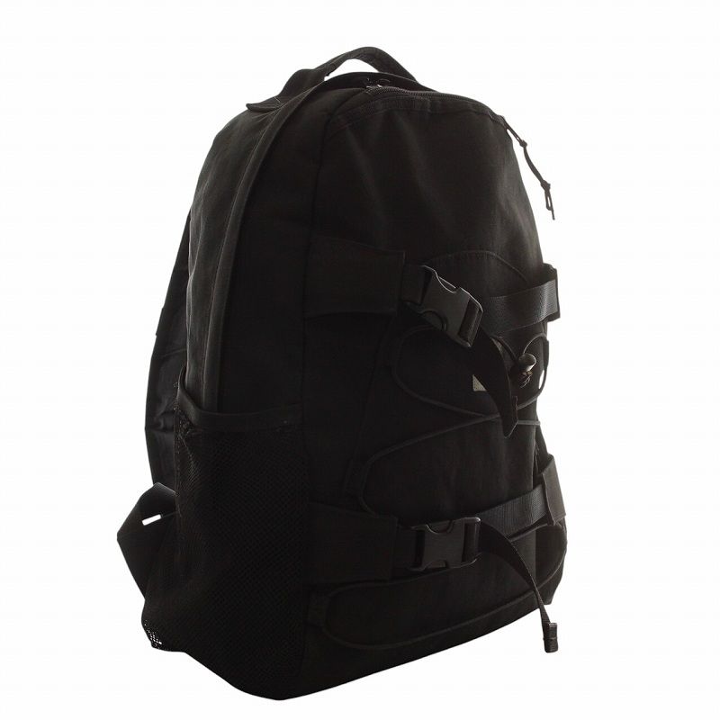 Carhartt　白黒ロゴ　リュック　ブラック カーハート carhartt WIP KICKFLIP BACKPACK リュックサック
