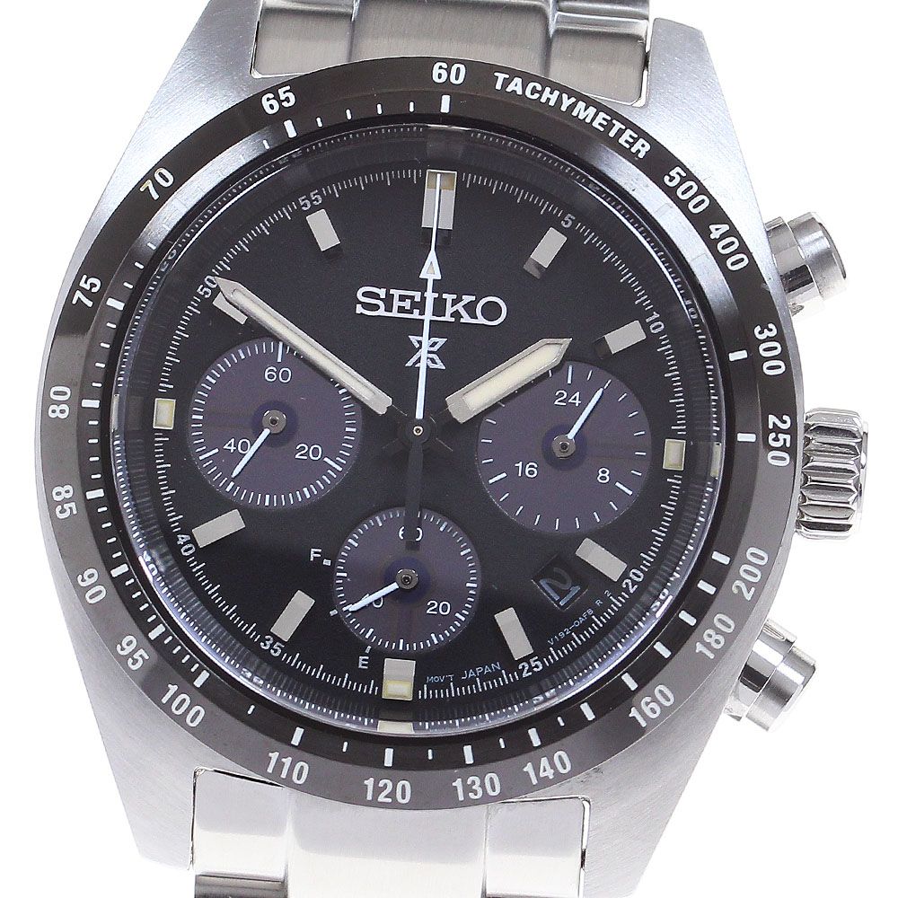 セイコー SEIKO SBDL091/V192-0AF0 プロスペックス スピードタイマー クロノグラフ ソーラー メンズ箱付き_846050 -  メルカリ