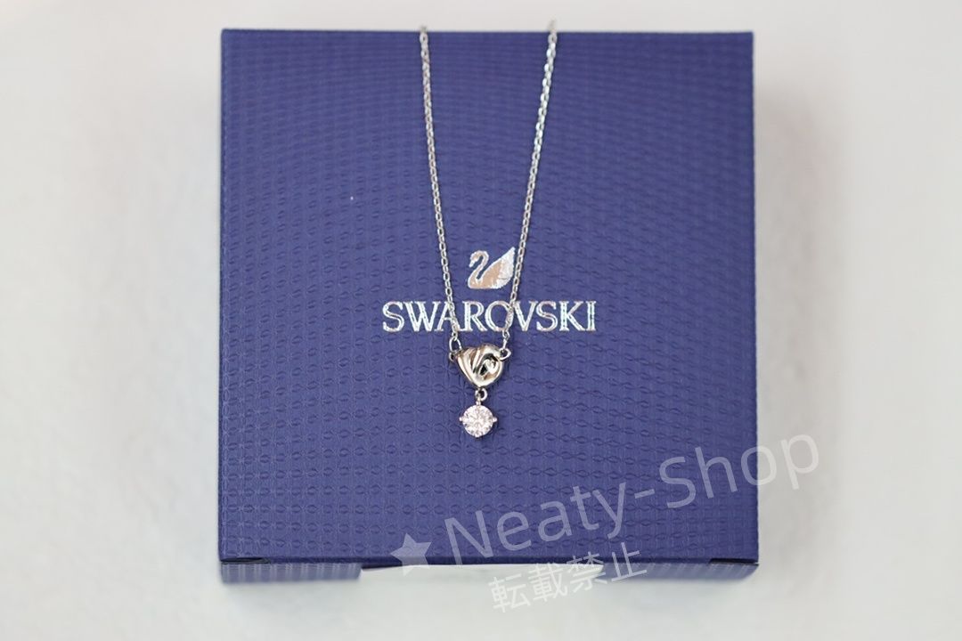 💗新品💗Swarovski  ファッショ永遠の愛シングルドリルロマンチック鎖骨ネックレス