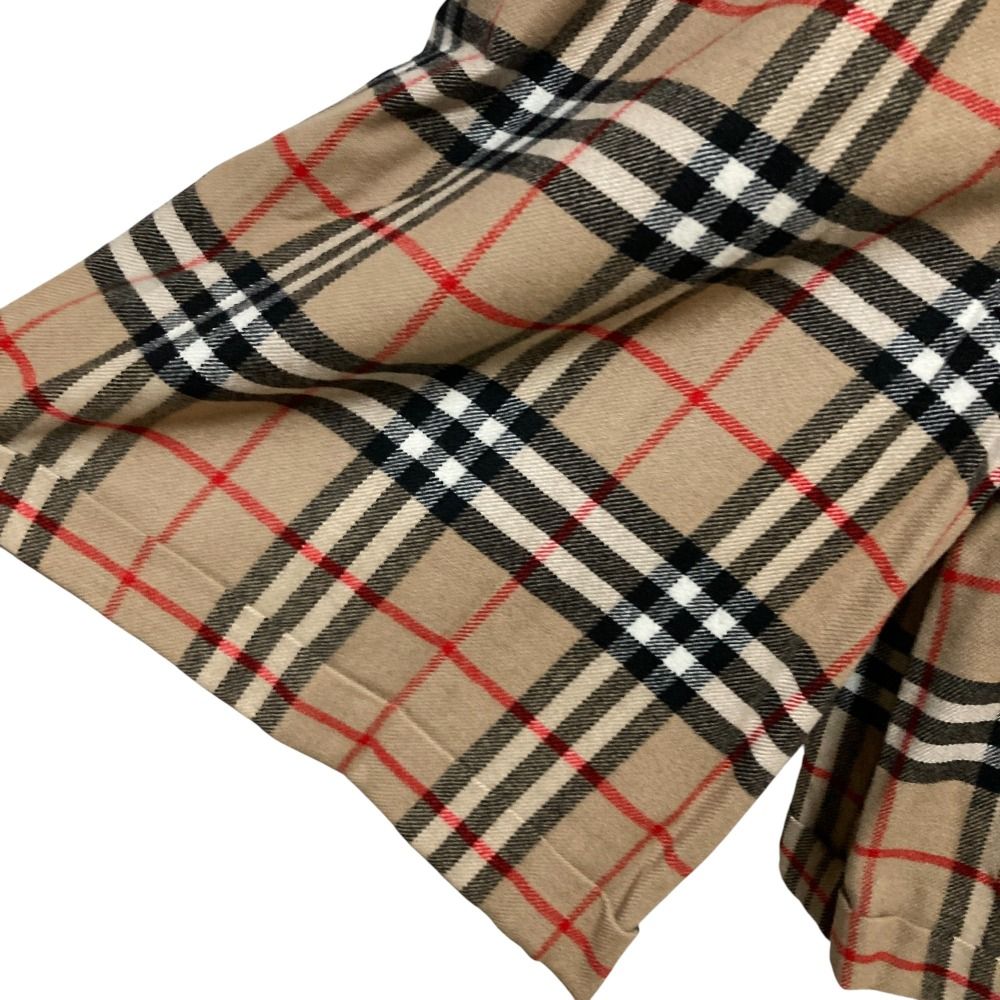 バーバリー キュロット パンツ ヴィンテージ ノバチェック ベージュ Ｍ 美品 BURBERRY バーバリー ヴィンテージ ノバチェック ハーフ