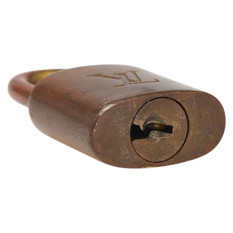 ルイヴィトン LOUIS VUITTON カデナ 南京錠 5点セット 鍵付き ルイ