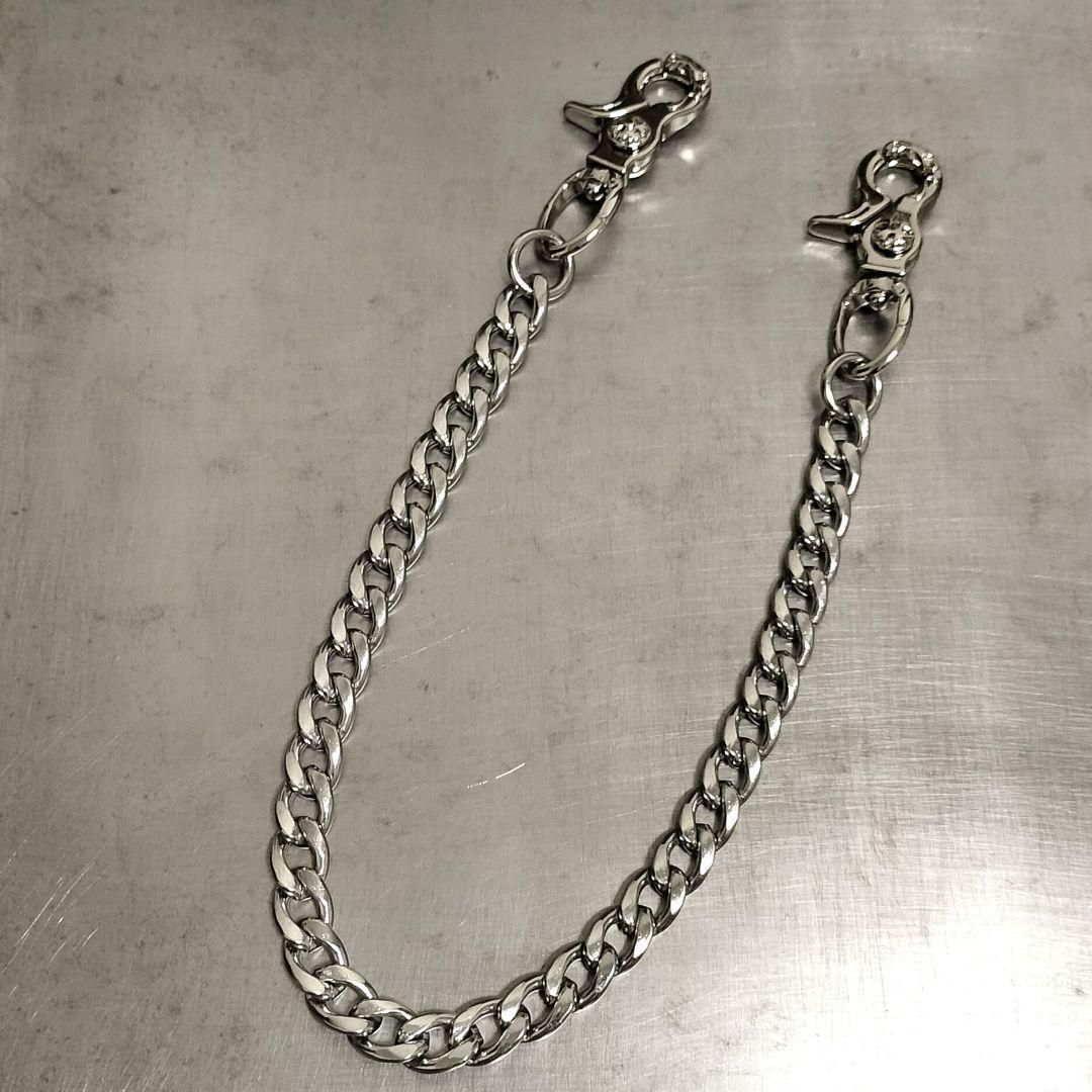 ステンレス 真鍮 喜平 ウォレットチェーン 12㎜ ヴィンテージ 2