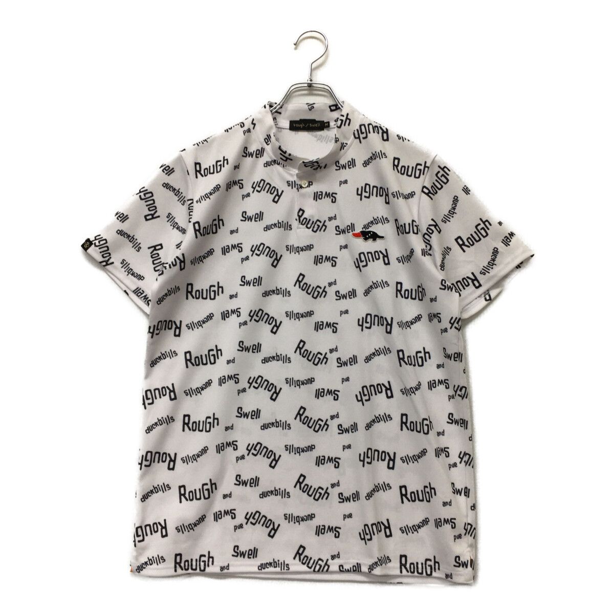 中古 メンズ ラフ＆スウェル rough&swell 半袖シャツ M 白系 ホワイト