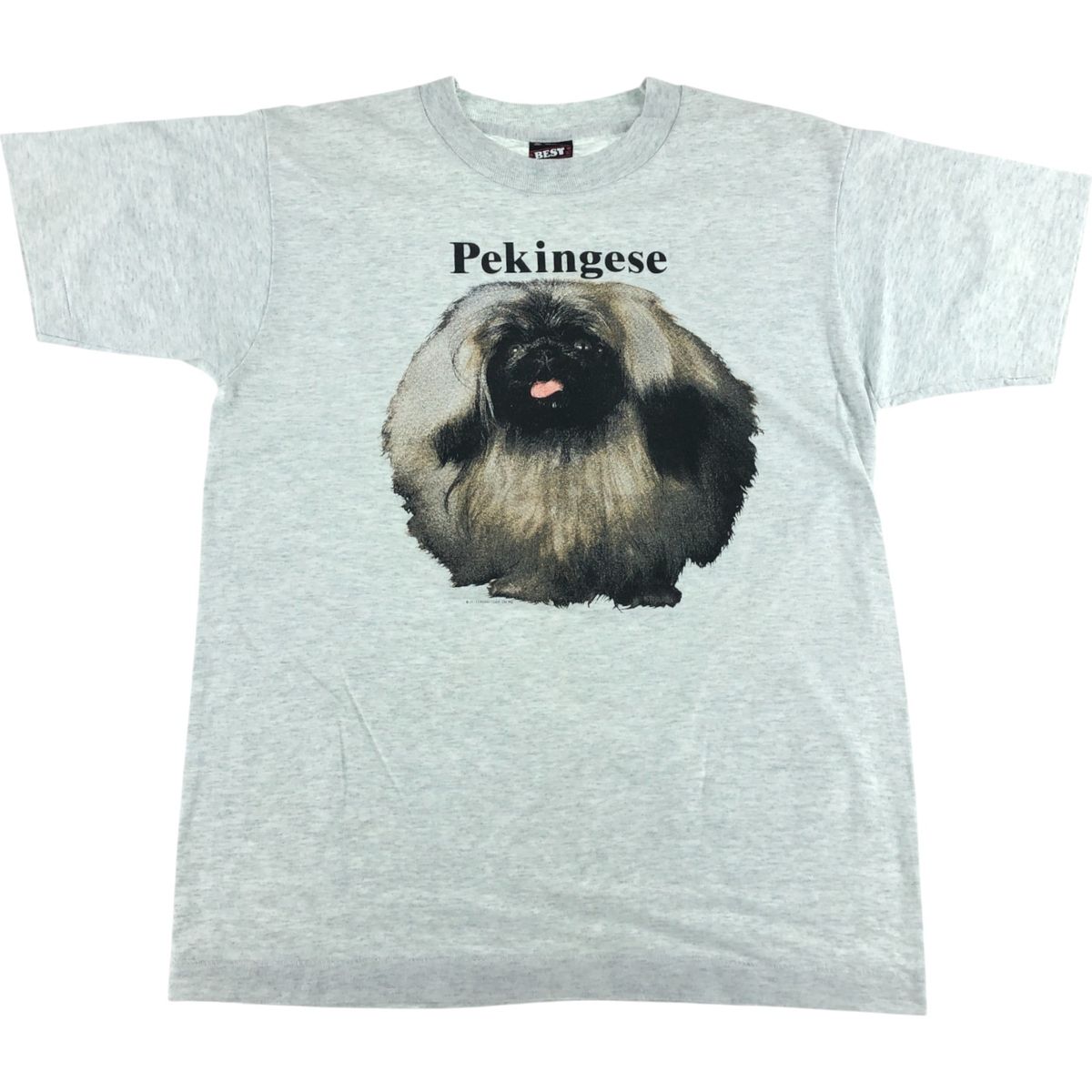 古着 80年代 ALL SPORT 犬柄 ラサアプソ柄 アニマルTシャツ USA製 メンズL相当 ヴィンテージ /eaa548480 古着 80年代 ALL SPORT 犬柄 ラサアプソ柄 アニマルTシャツ USA