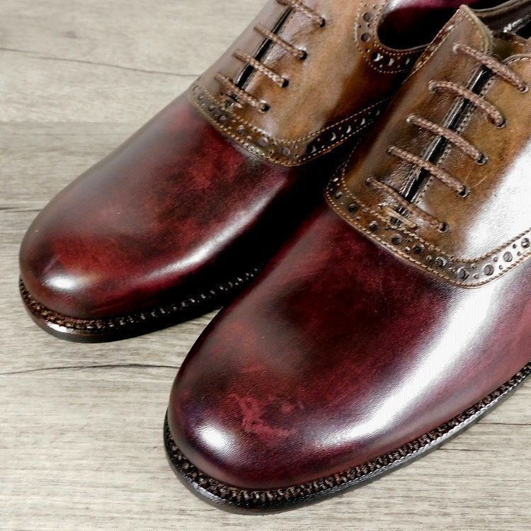 伊製 HARRIS ハリス ドレスシューズ 42 26.5相当 未使用 展示 定価66,000円 HARRIS ハリス ビジネスシューズ 41