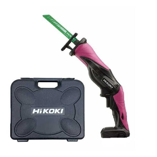 HiKOKI CR 10 DL NN コードレスセーバソー 8 V ケース付 ブレード着脱ツールレス 高輝度LEDライト 本体のみ ハイコーキ 旧日立工機