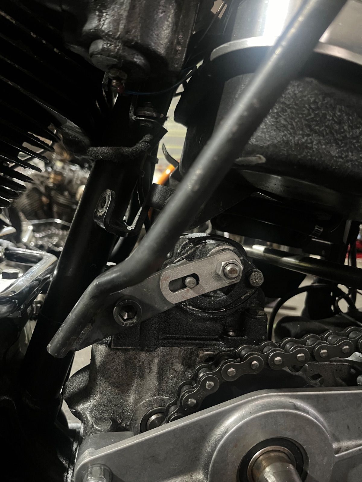 ジョッキーシフトレバー ロータリートップT M用 ショベル 79y-84y BRIGHTFACE_UK