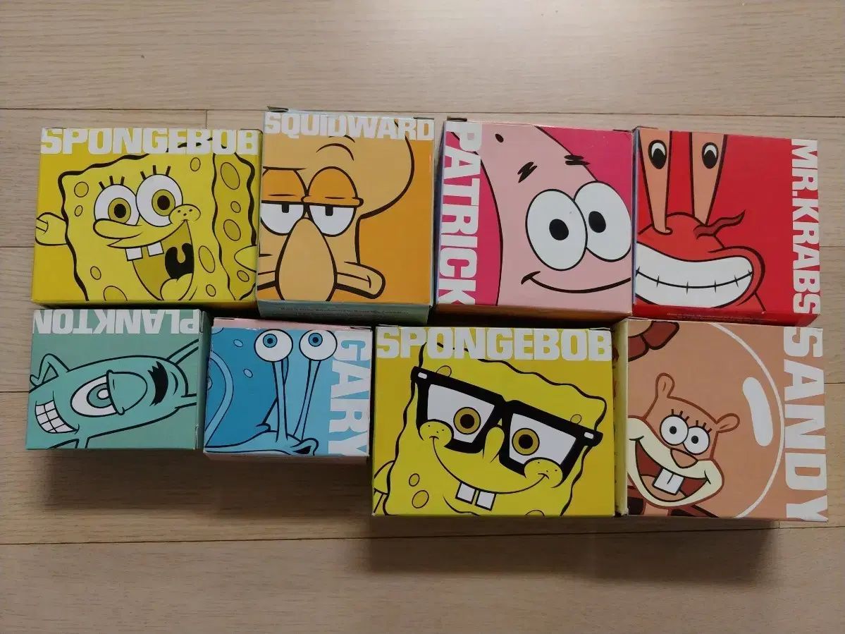 スポンジボブ フィギュア 8種セット バーガーキング プーさん トイ