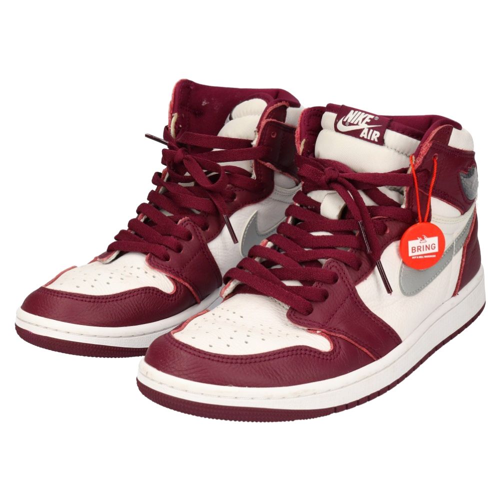 NIKE (ナイキ) AIR JORDAN 1 HIGH OG BORDEAUX エアジョーダン1 レトロハイ ボルドー スニーカー US9/27cm  555088-611 - メルカリ