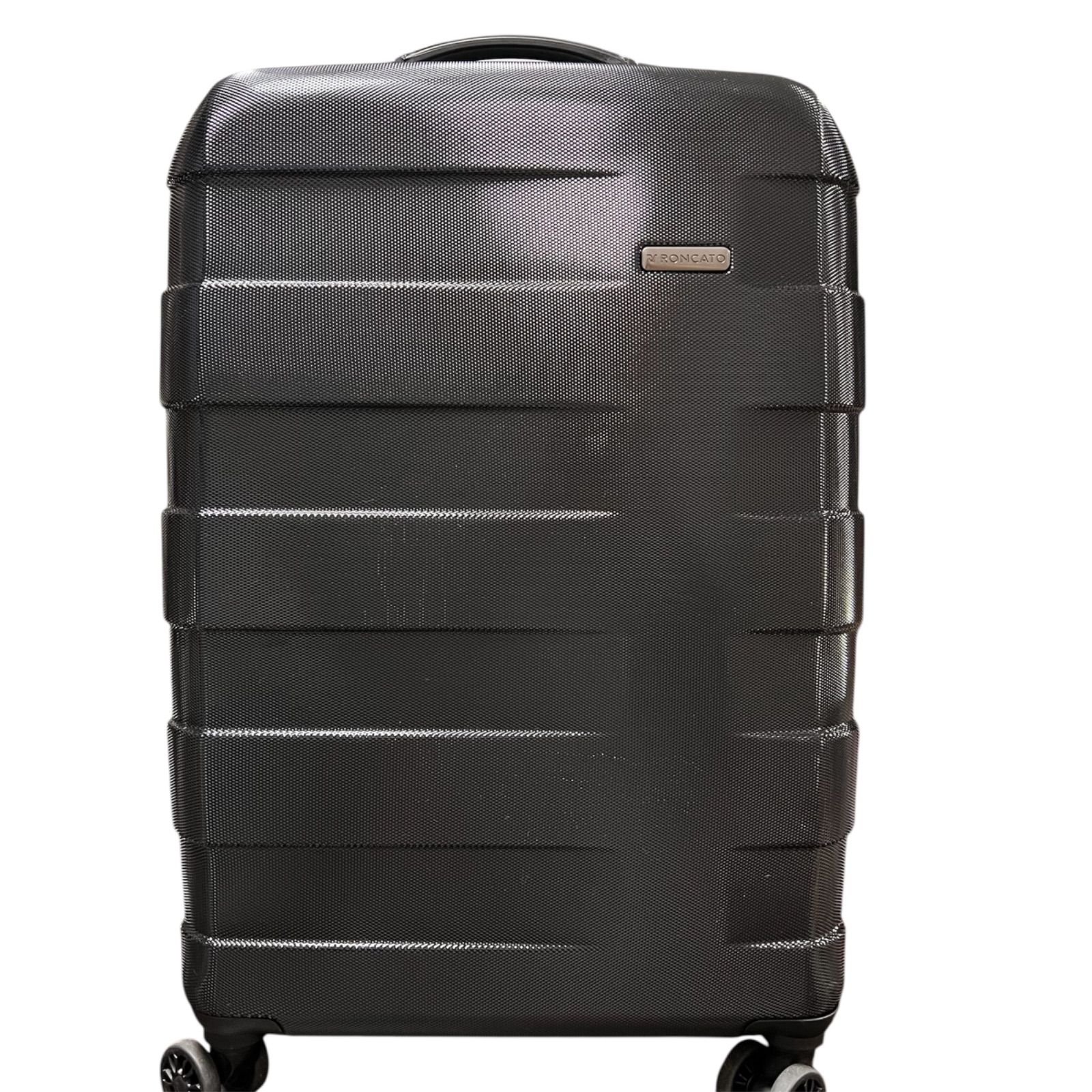 RONCATO ロンカート スーツケース キャリーケース キャリーバッグ 容量 60 Lメンズ レディース 3泊4日 4泊5日 ４輪 RV-18 大容量 軽量 静音 男女兼用 ダブルホイール キャリーバー2段階調整 トラベル 旅行