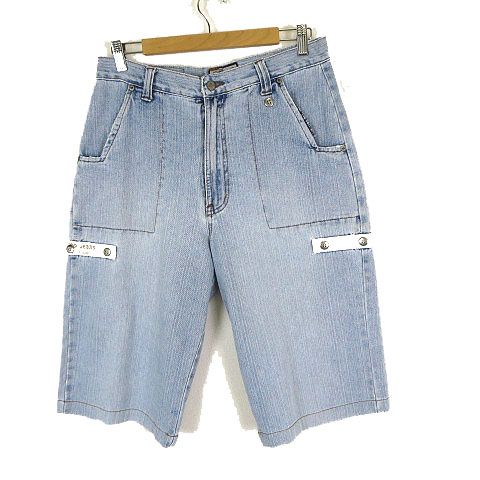 ★新品未使用★GIUNON デニム ハーフパンツ ライトブルー standard half denim pants / スタンダードハーフデニムパンツ