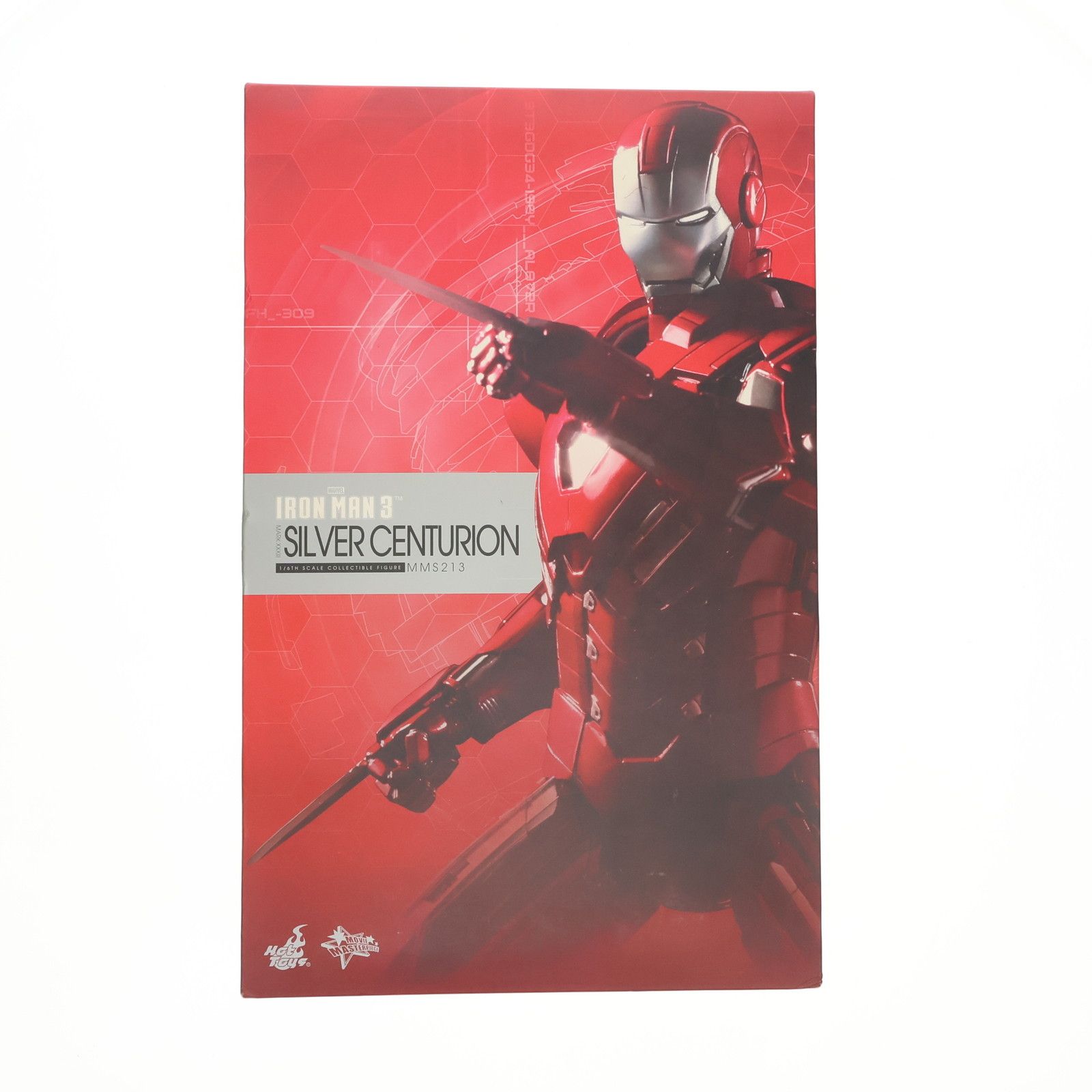 ムービー・マスターピース アイアンマン・マーク33(シルバー・センチュリオン) アイアンマン3 1/6 完成品 可動フィギュア(MM#213) ホットトイズ