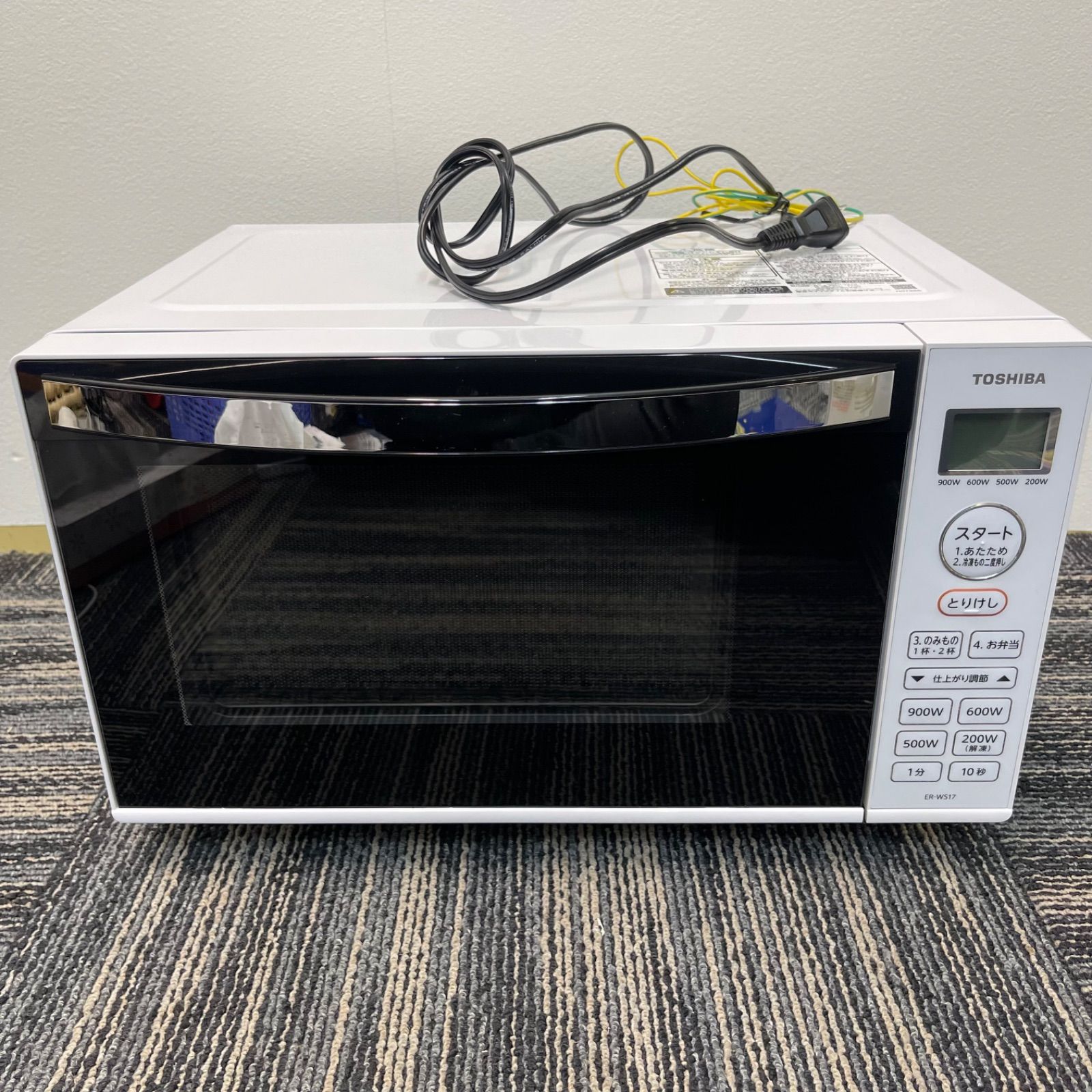NPA】2023年製 TOSHIBA 電子レンジ ER-WS17(W) - メルカリ