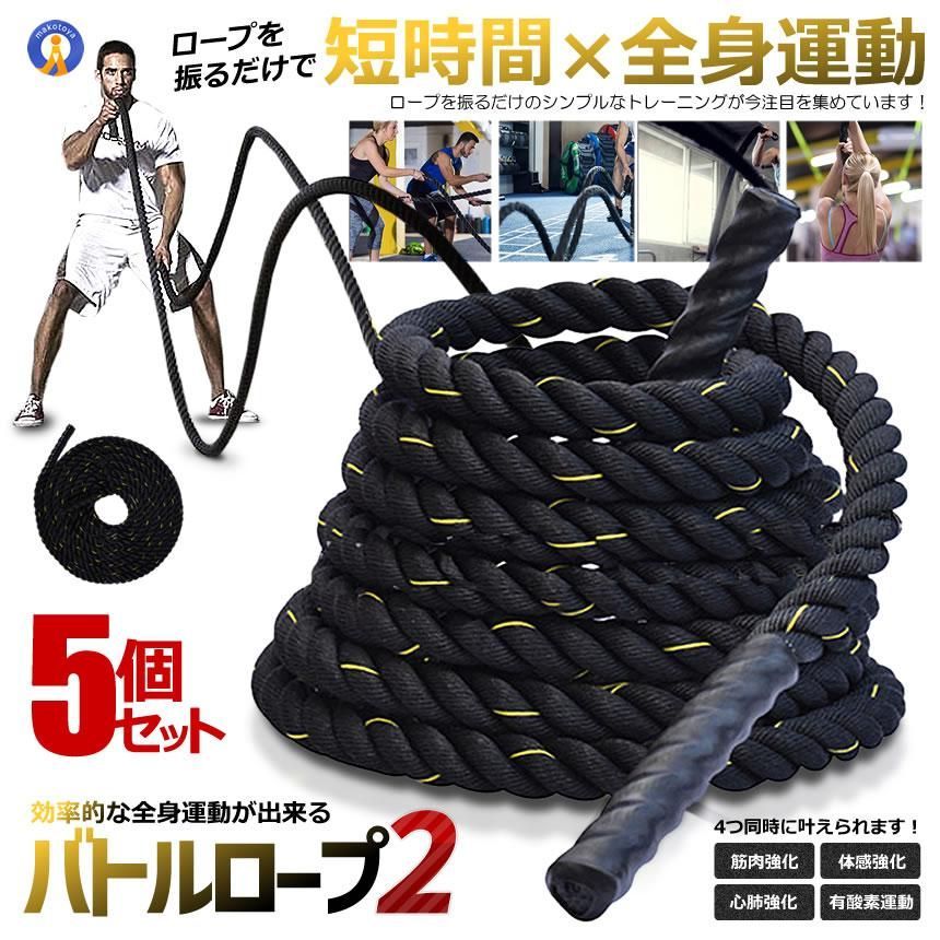 ロープのいらないバトルロープ 全身トレーニング Z-Rope 紫 持って上下