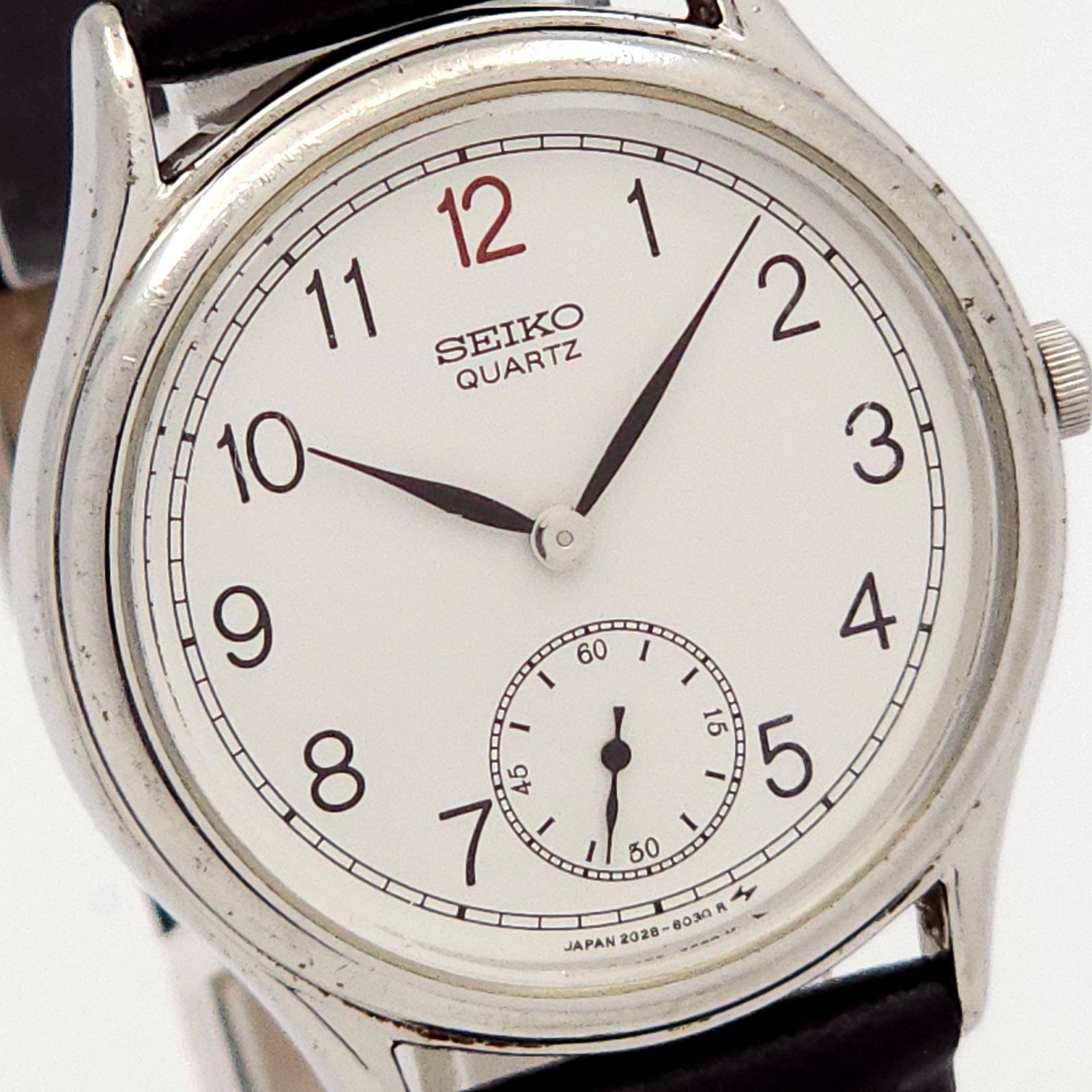 SEIKO セイコー 2G28-6030 QZ 動作品 スモセコ - メルカリ