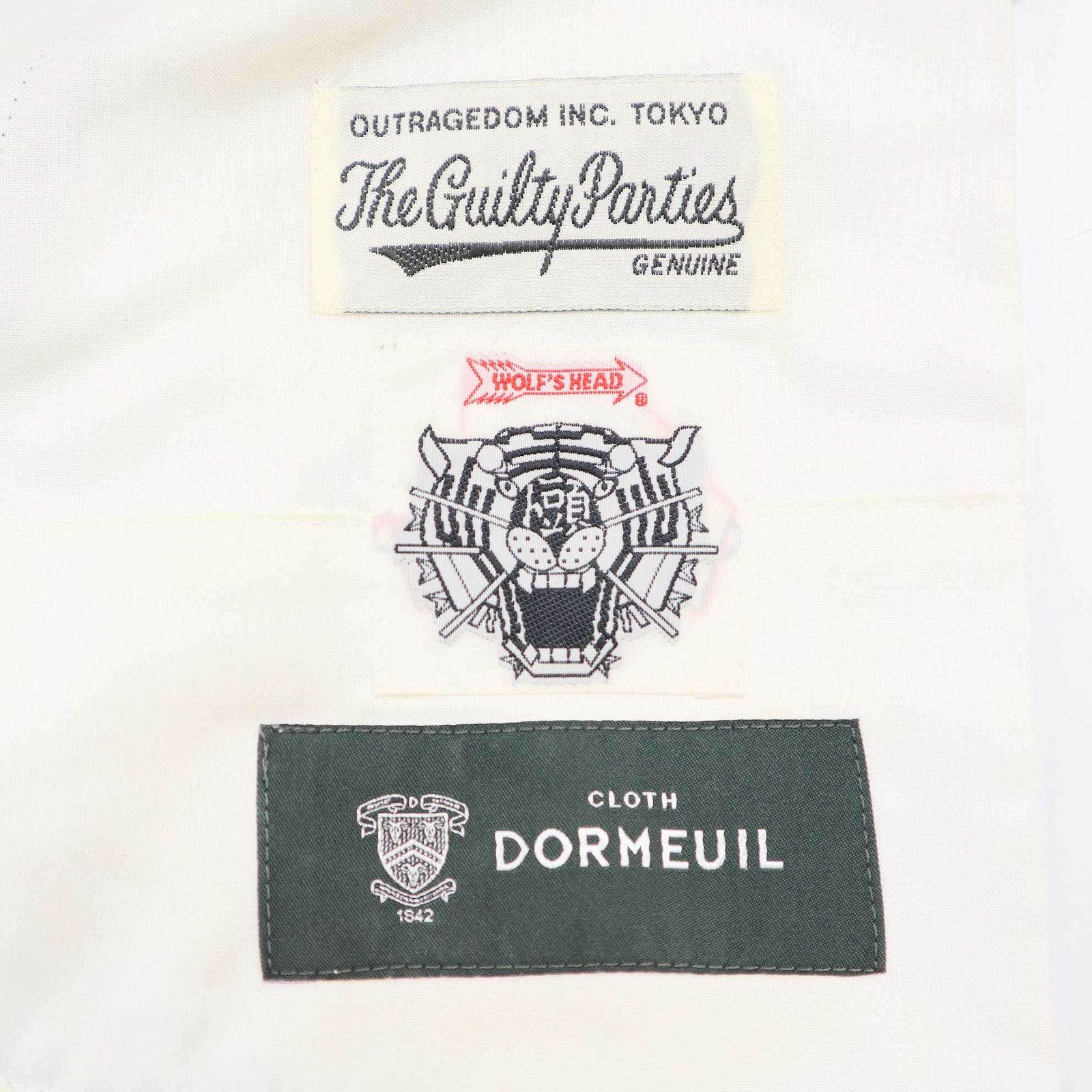WACKO MARIA×WOLF'S HEAD ワコマリア×ウルフズヘッド DORMEUIL