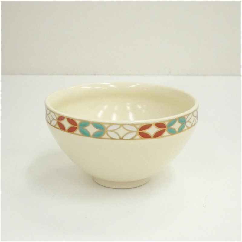 加藤藤山造 七宝紋数茶碗10客 茶道 抹茶 おしゃれ 抹茶茶碗 抹茶碗 和食器 レトロ 茶器 骨董 茶わん 茶会 茶の湯