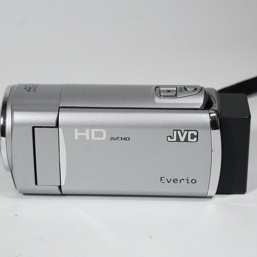 【動作確認ＯＫ】JVC Everio GZ-HM450-S JVC Victor Everio GZ-HM450-S シルバー 動作OK 返金保証 /2062