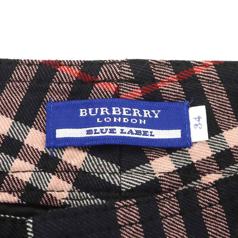 バーバリーブルーレーベル BURBERRY BLUE LABEL ストレートパンツ