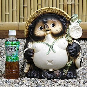 一点物！！！手作り  たぬき  置物  信楽焼 楽天市場】【11%OFFクーポン配布中】信楽焼 15号開運狸 信楽焼