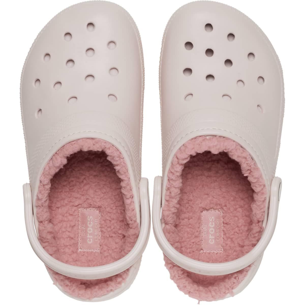 【7歳】ピンク クロックス crocs 203591 クラシック ラインド （バレリーナ