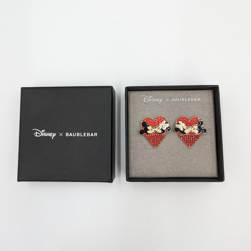 新品】海外限定 Disney×BAUBLEBAR コラボ ミッキー ミニー ピアス