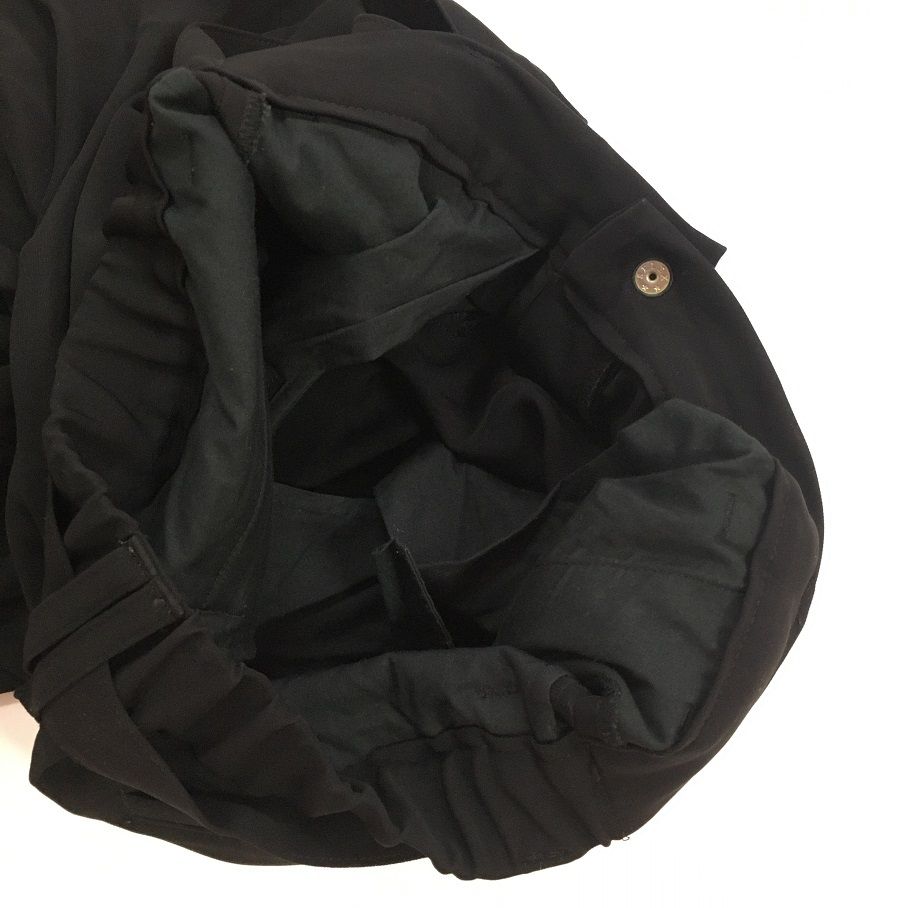 CULLNI クルニ 22AW スラックス ロングベルトピンタックフレアロング