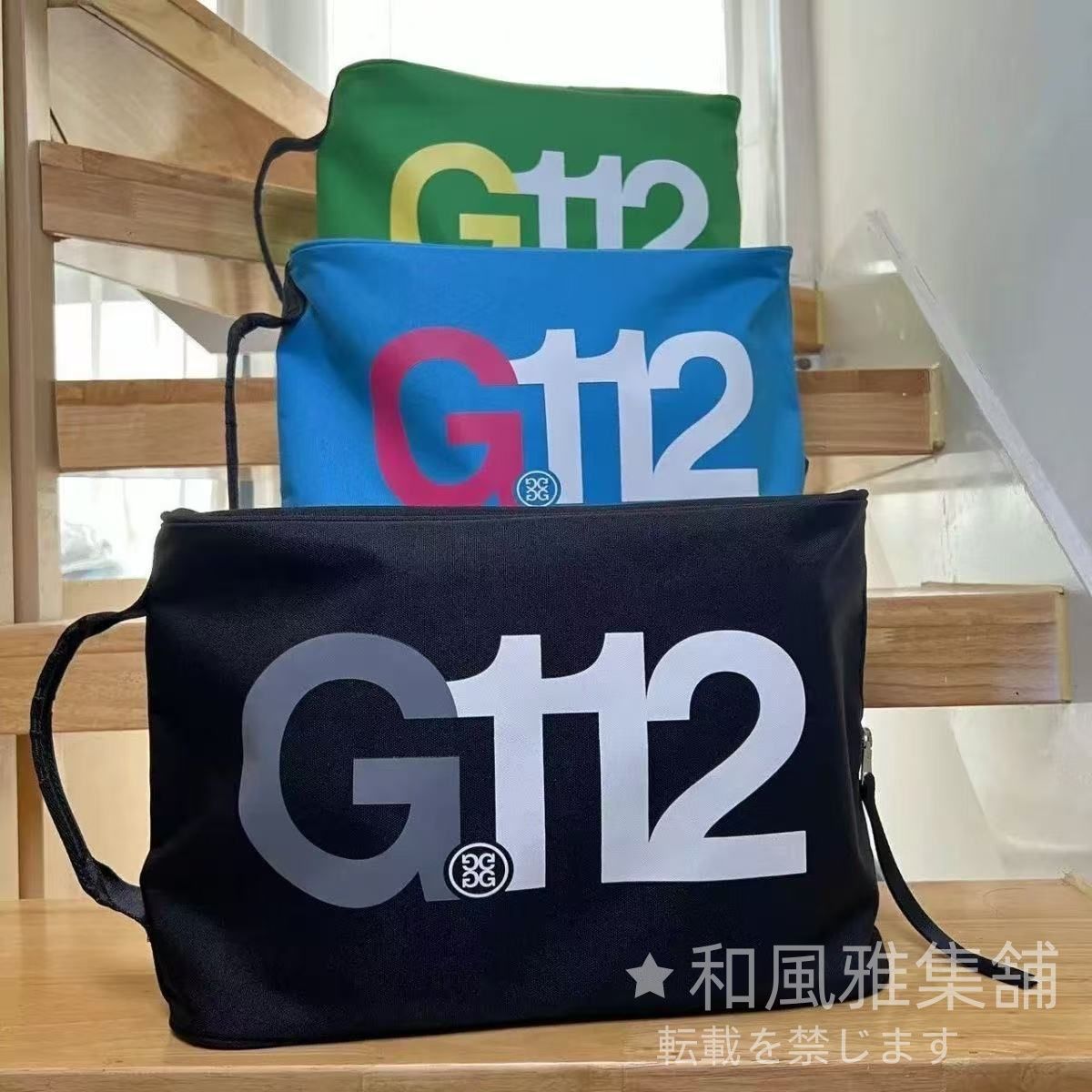 G/FORE ジーフォア ゴルフ シューズバッグ 黒色 ゴルフ