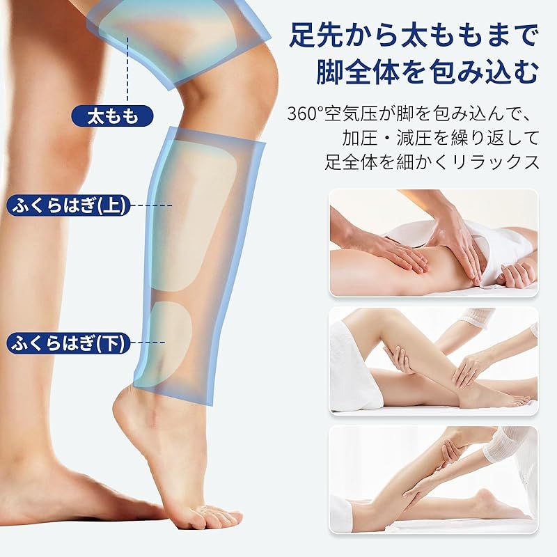 ふくらはぎリッラクス 足先から太ももまで全体包み込む