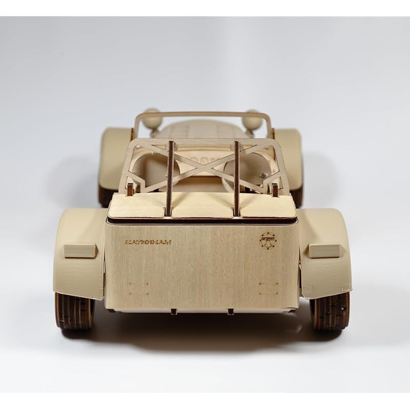 木製リアル組立モデル　ケータハムセブン 木製リアル組立モデル ケータハムセブン （英国Caterham Cars社