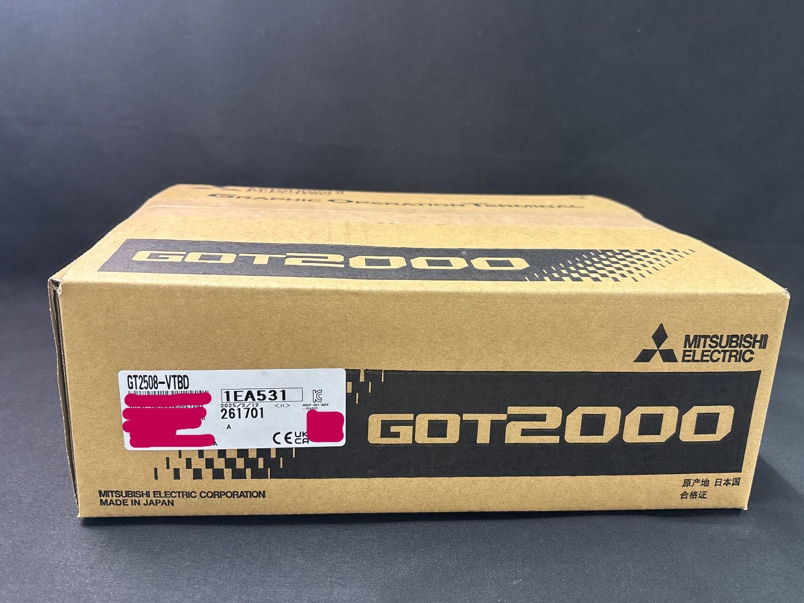 三菱電機 GT2508-VTBD GT2508-VTBD 三菱電機 タッチパネル GOT PLC
