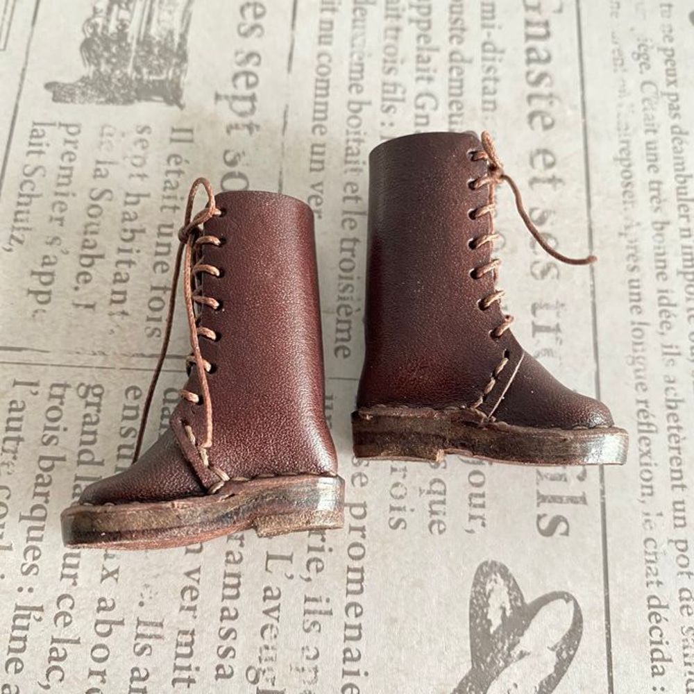 ネオブライス&ピュアニーモSリカちゃん シンプルレースアップブーツ