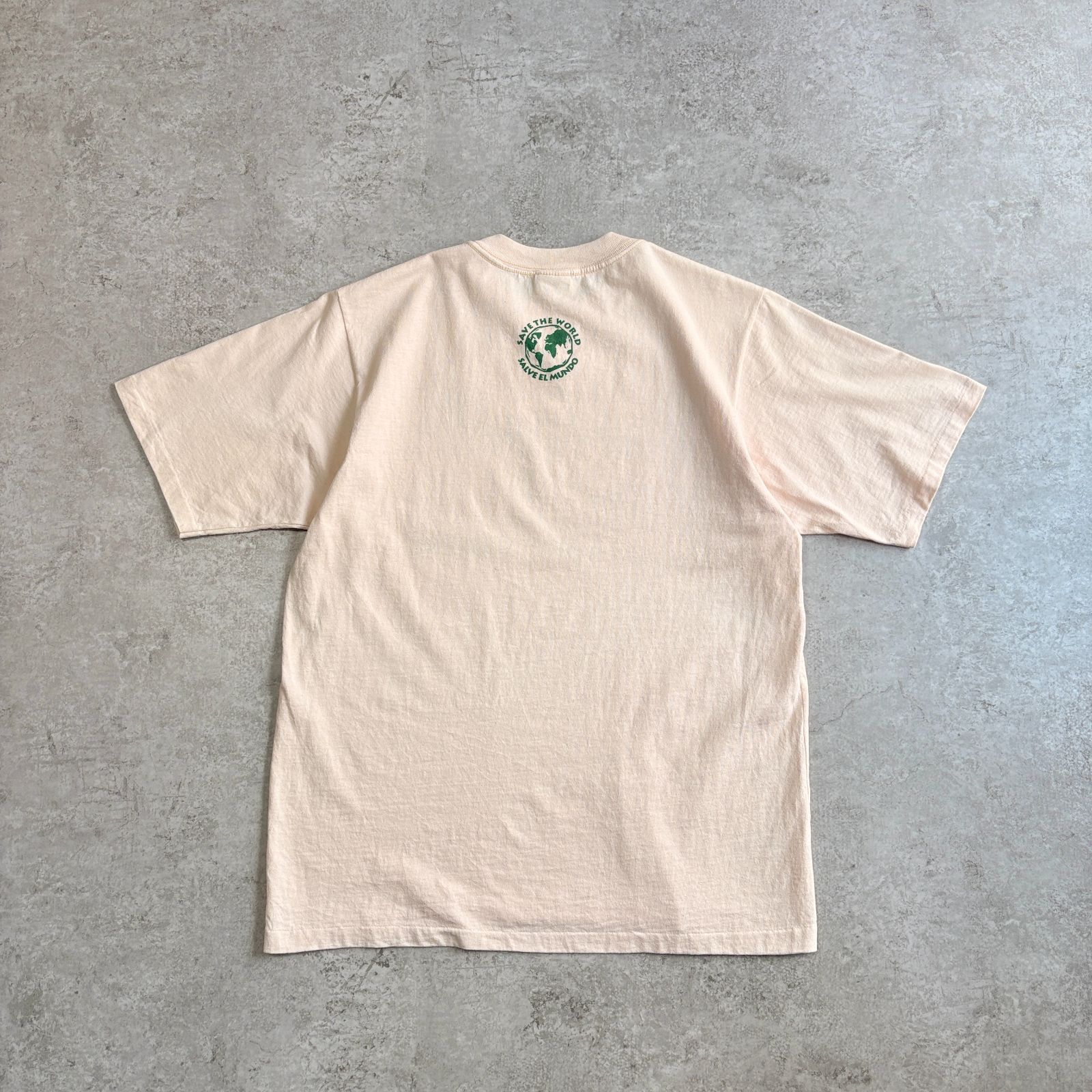 90s ヴィンテージ 環境保護 Tシャツ 90s Environmental Protection Message T-shirt 環境保護