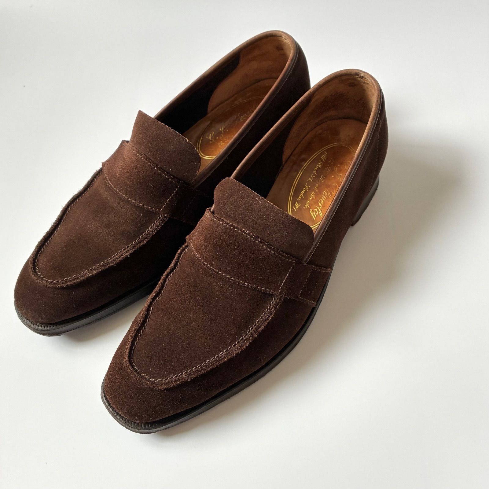 George Cleverley / OWEN スエード クラシックローファー - メルカリ