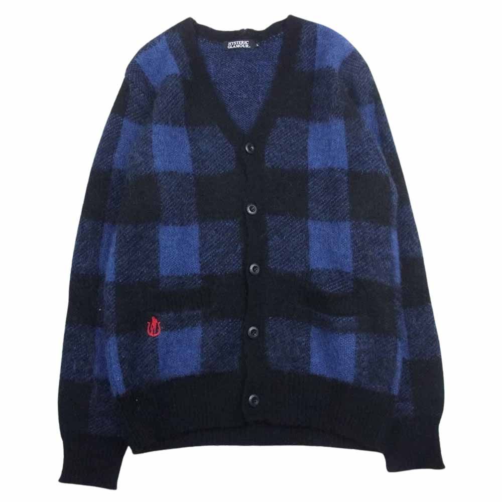 HYSTERIC GLAMOUR ヒステリックグラマー 0243ND07 Vネック HYSTERIC GLAMOUR ヒステリックグラマー 0243ND07 Vネック