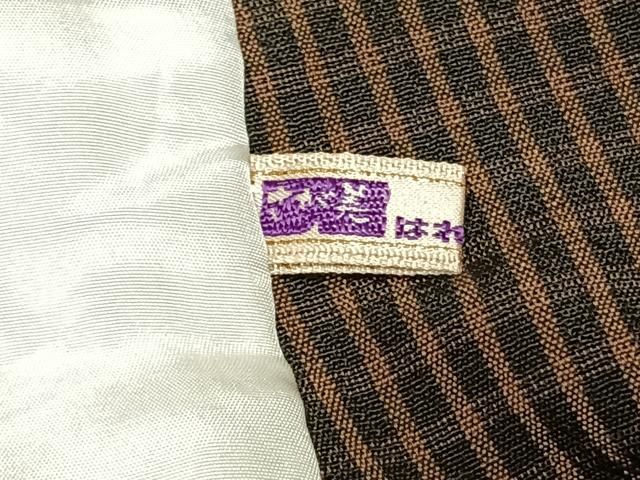 平和屋着物▽訪問着　単衣　お召地　片身変わり　格子　さが美扱い　正絹　逸品　AAAW1675fy 平和屋着物▽訪問着 単衣 お召地 片身変わり 格子 さが美扱い 正絹