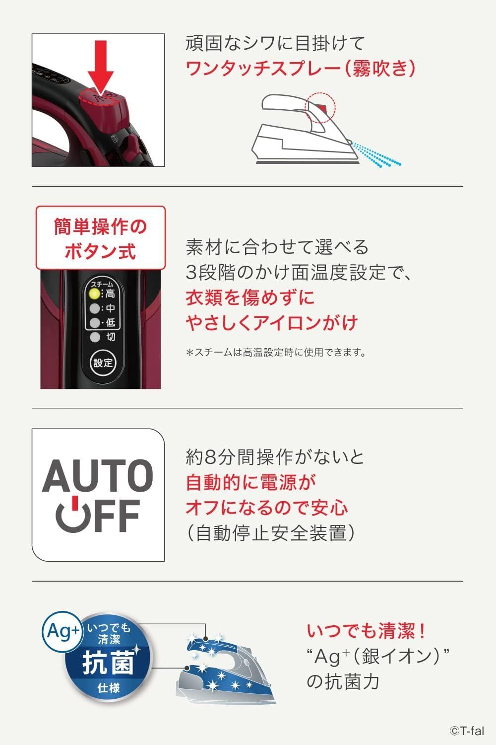 コードレス スチームアイロン